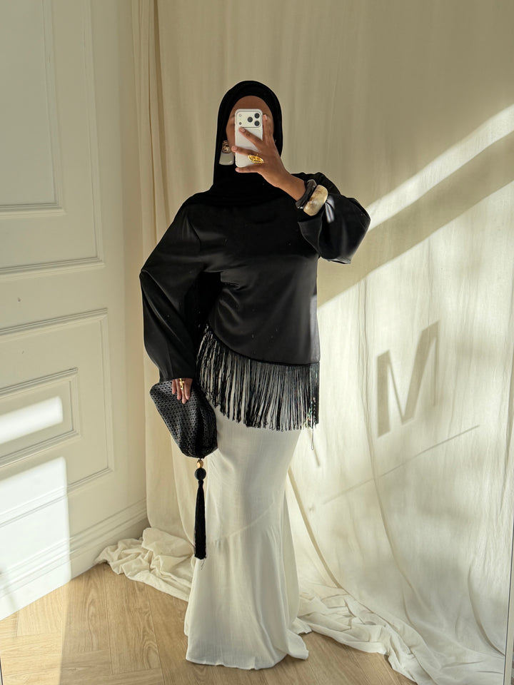 BLOUSE DOUSSAN NOIRE