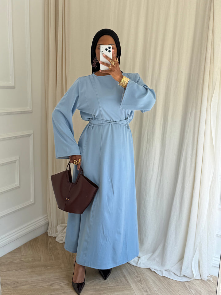 ROBE EN JEAN AJUSTABLE