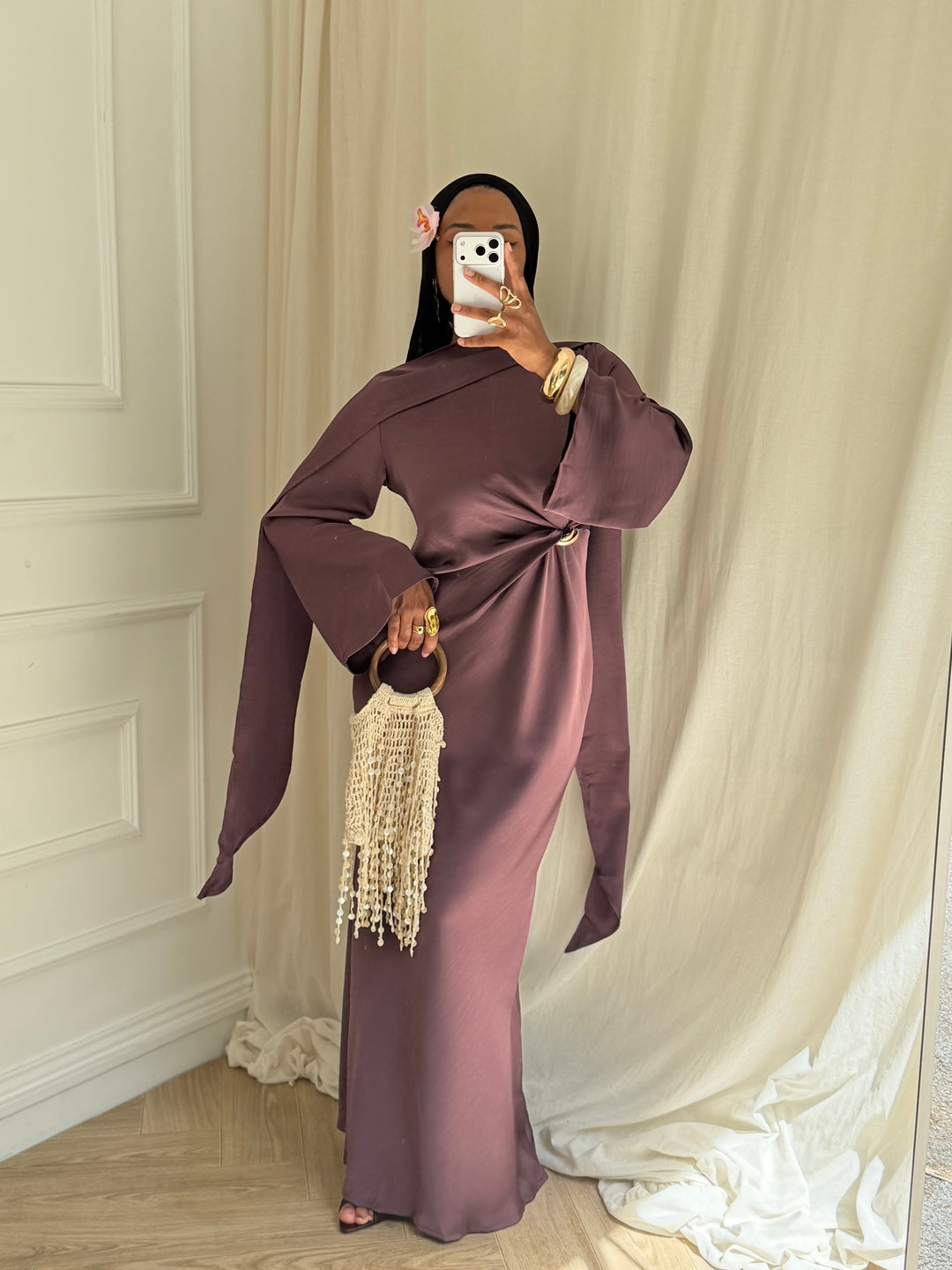 ROBE SOFIA PRUNE