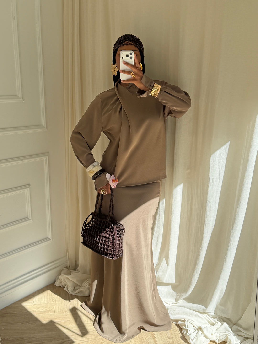 ENSEMBLE DILARA TAUPE