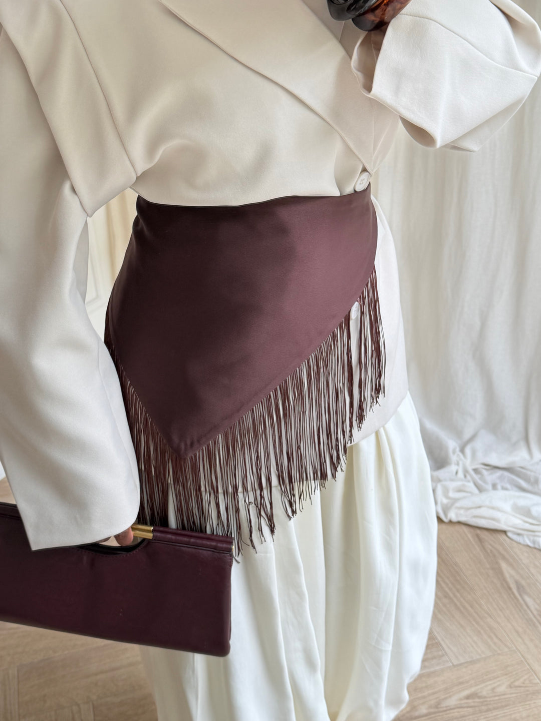 CEINTURE NOMAD MARRON