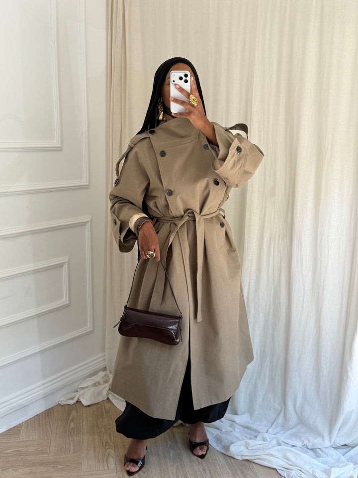 TRENCH ENAS PREMIUM BEIGE
