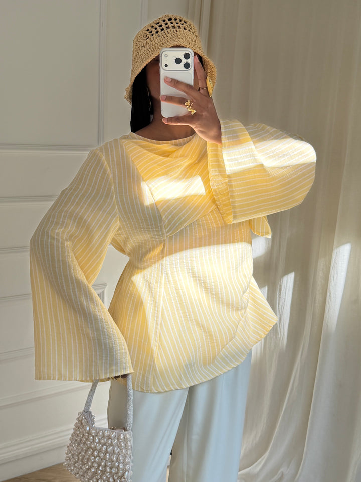 BLOUSE AYLEEN JAUNE