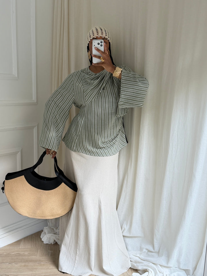 BLOUSE AYLEEN VERT
