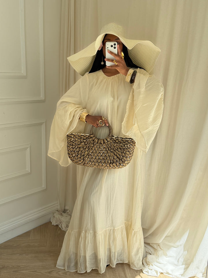 ROBE CALICIA BEIGE