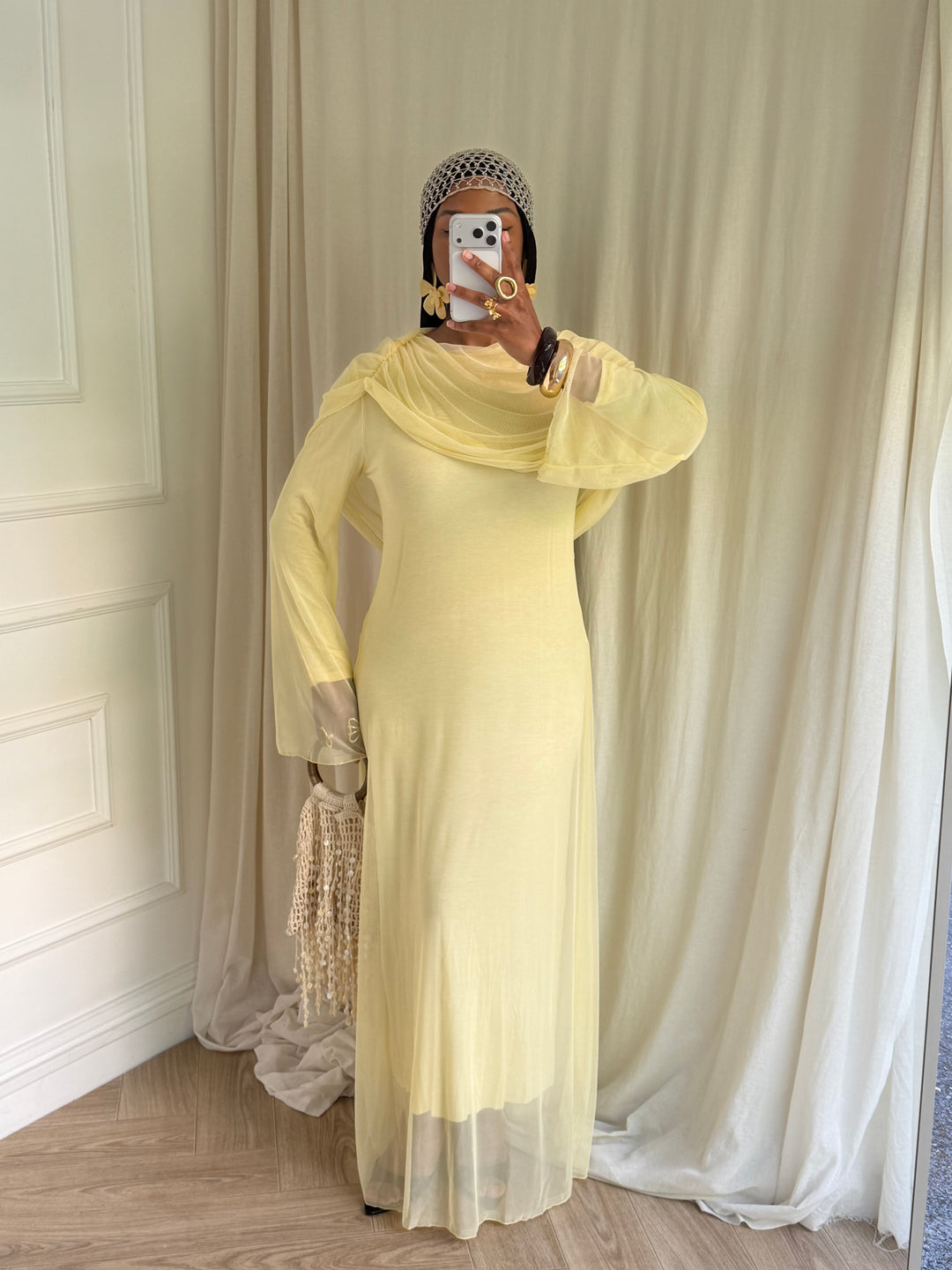 ROBE SOURIYAH JAUNE