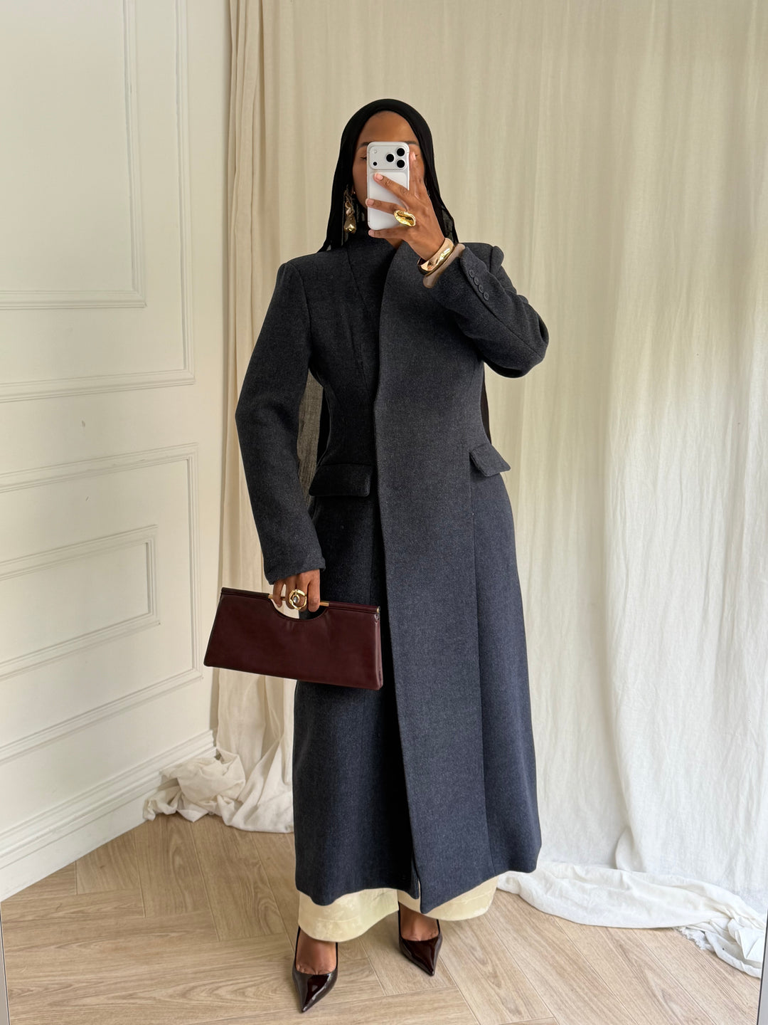 MANTEAU LISE - LUXE BLEU