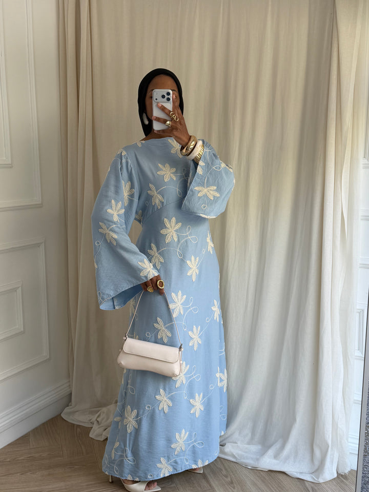 ROBE FLOWER AJUSTABLE A L&