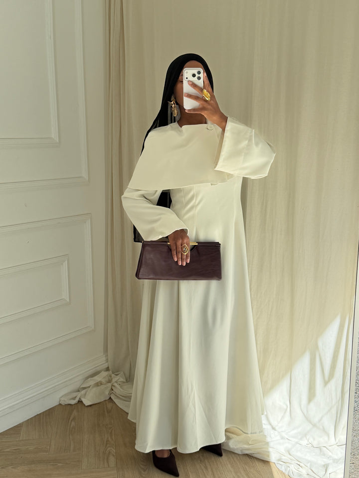 ROBE BUSHRA BLANCHE