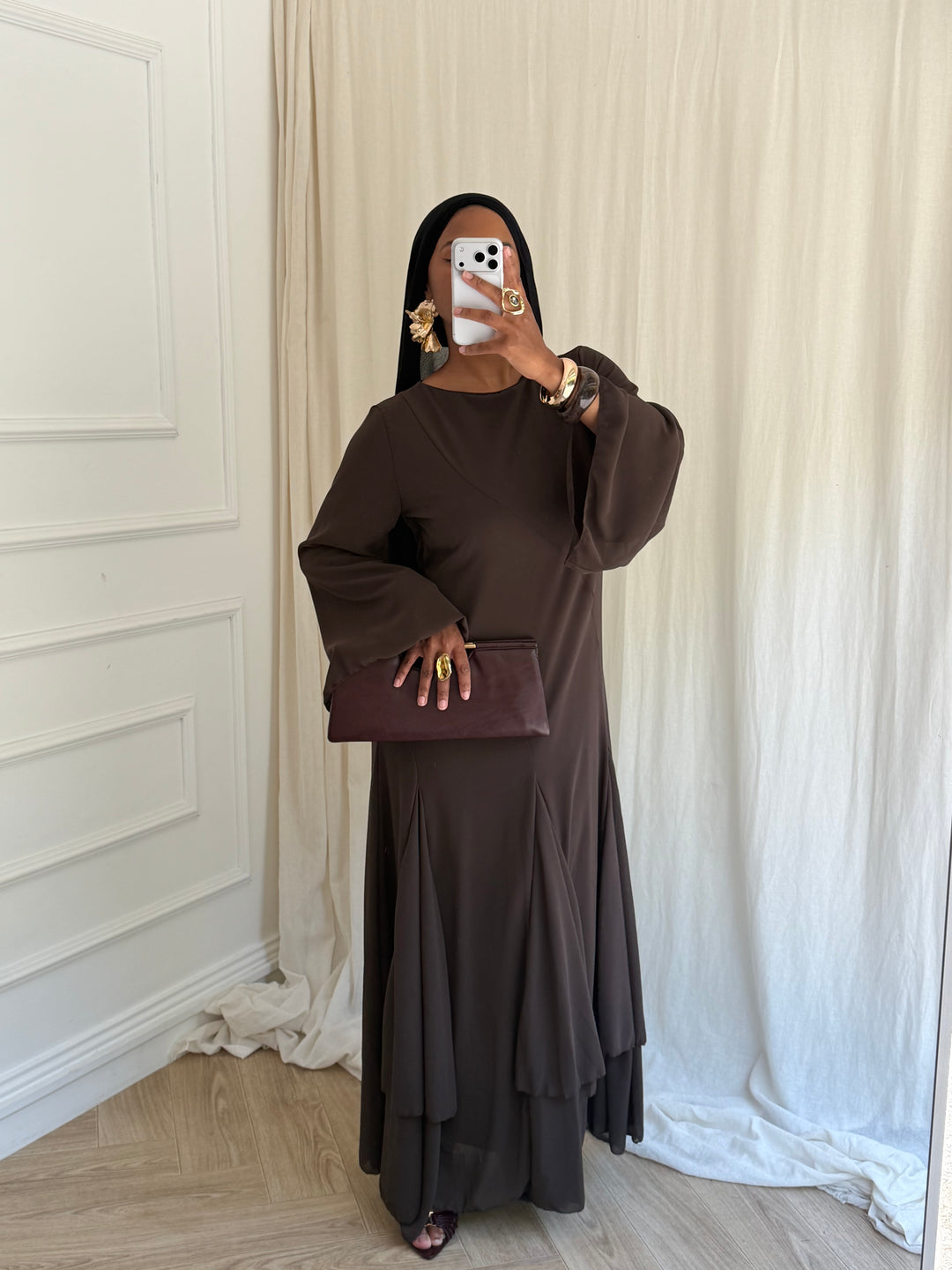 ROBE RINYA MARRON