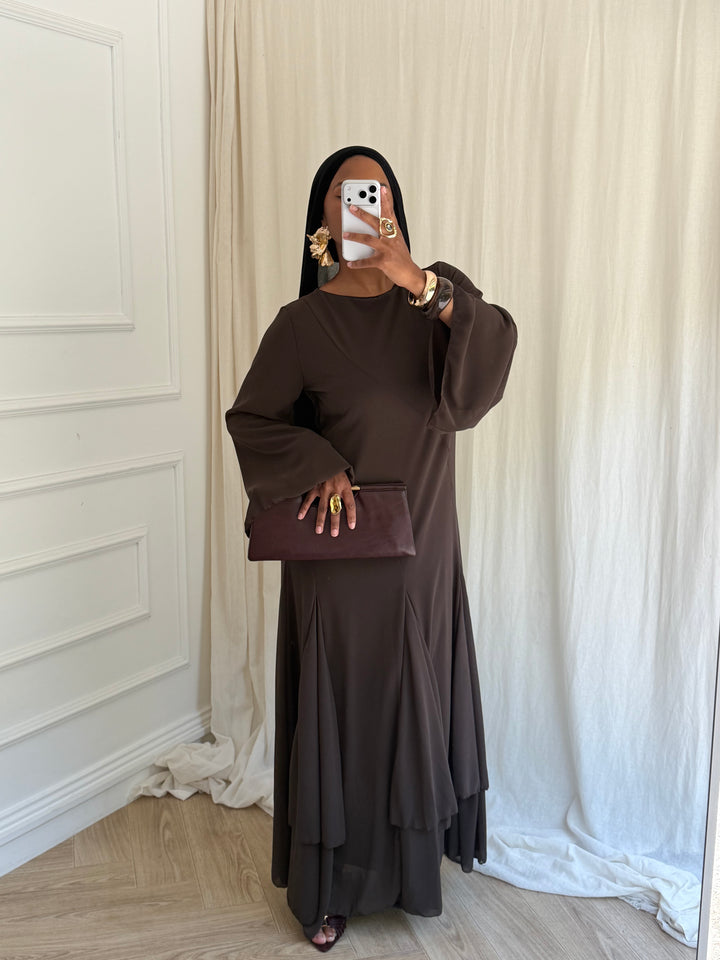 ROBE RINYA MARRON