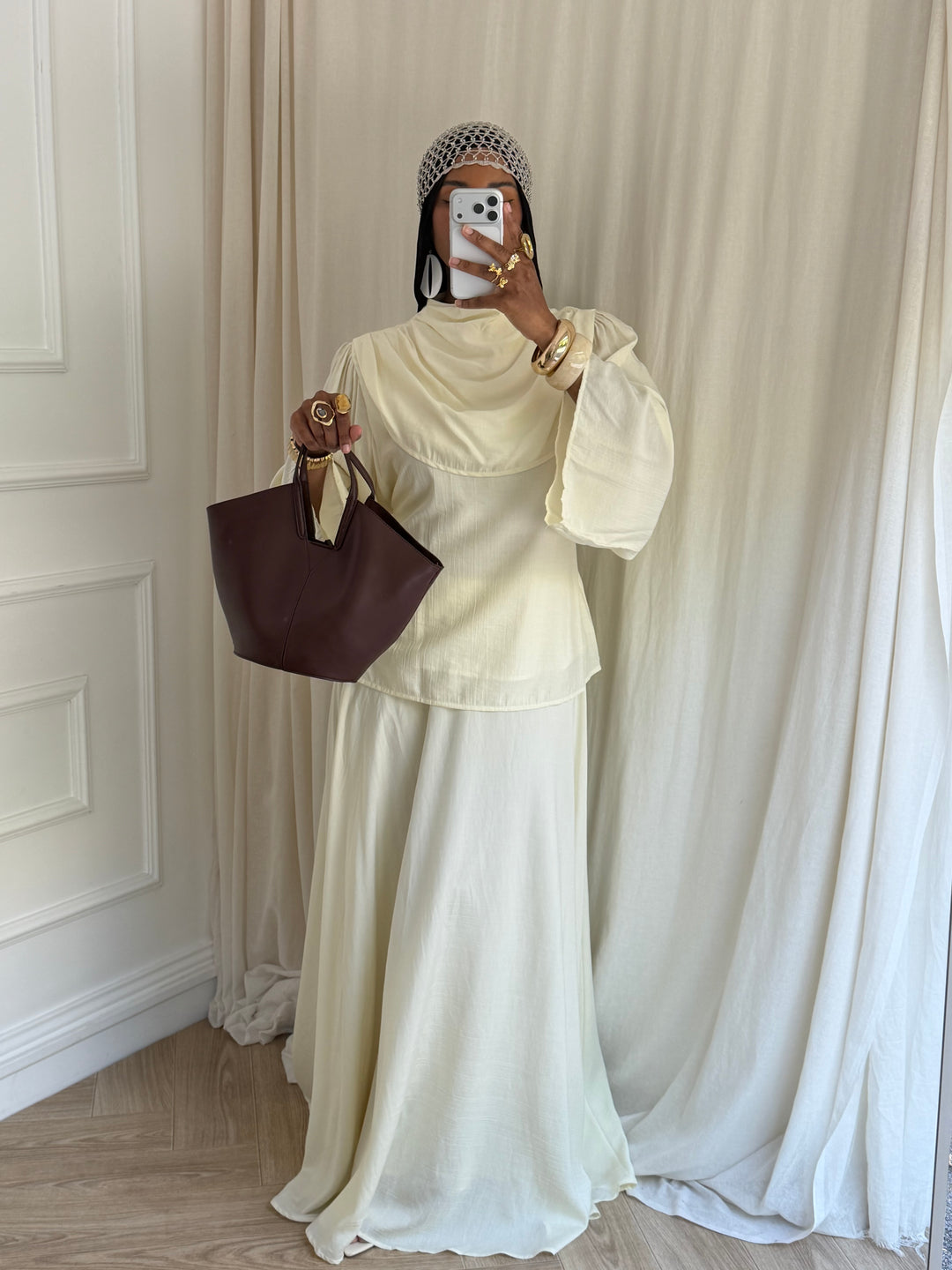 ENSEMBLE HANNA CRÈME