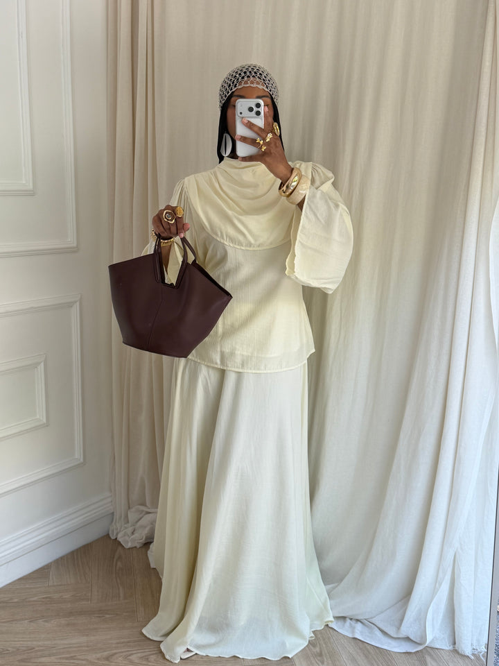 ENSEMBLE HANNA CRÈME