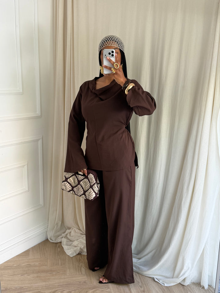 ENSEMBLE SARA CHOCOLAT