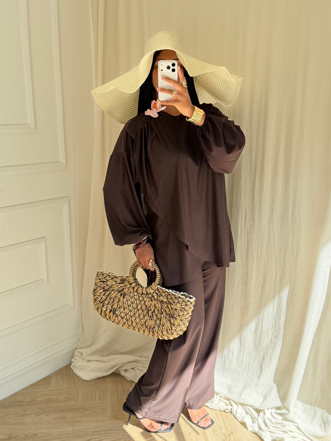 BURKINI BALI MARRON