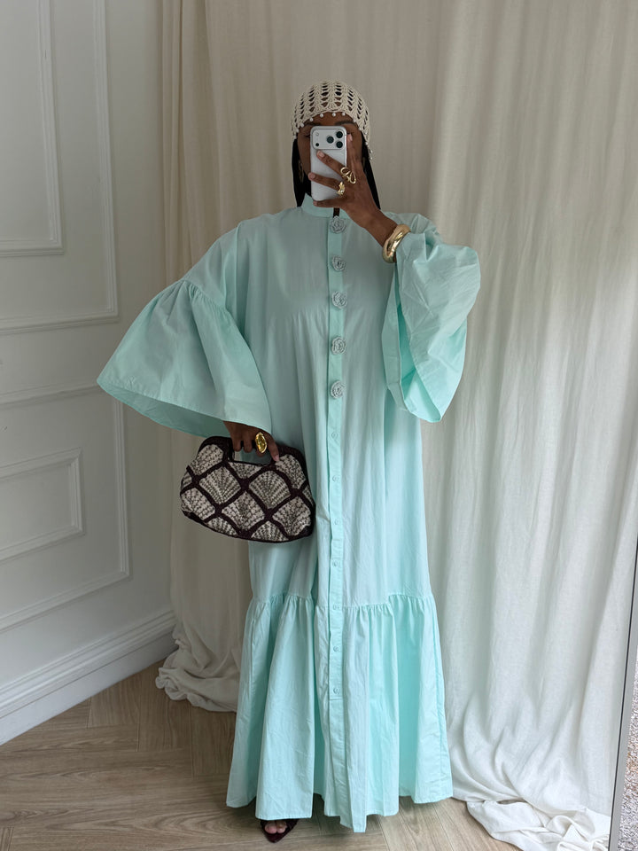 ROBE AMALIYA VERT D’EAU