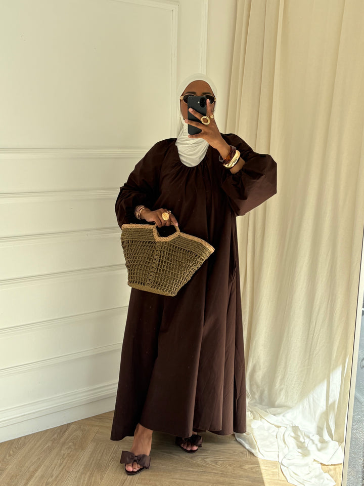 ROBE POPOLINE