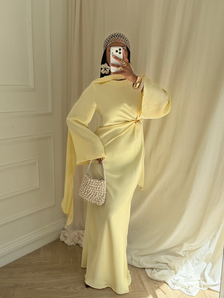 ROBE SOFIA JAUNE