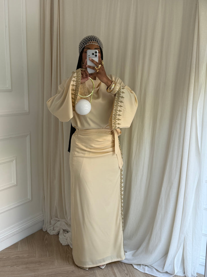 ENSEMBLE ORIENT BEIGE