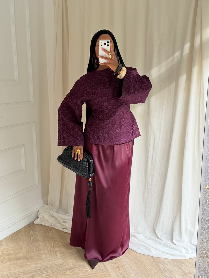 ENSEMBLE JUPE ASSA BORDEAUX