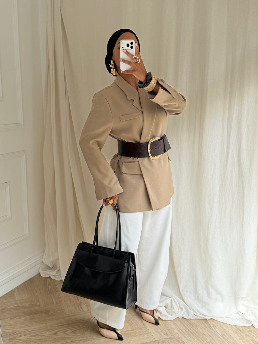 BLAZER PREMIUM ICÔNE BEIGE