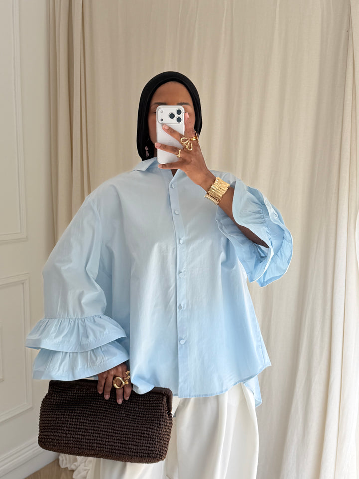 BLOUSE JULIANA BLEU