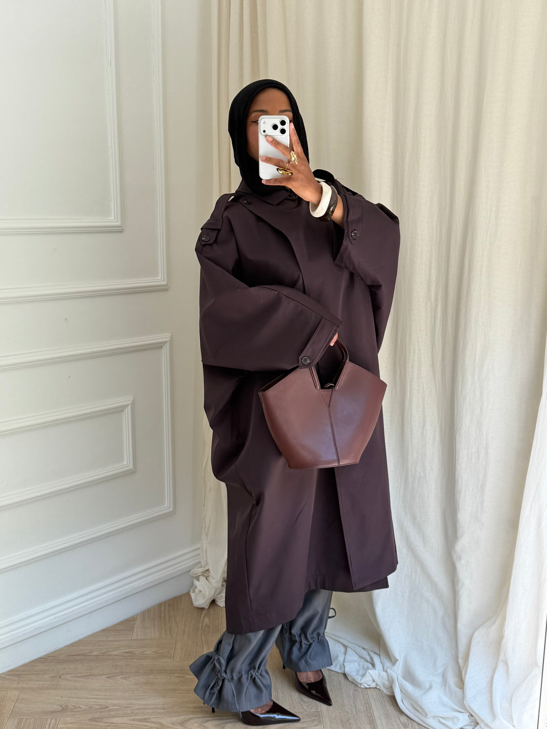 TRENCH PORTO MARRON