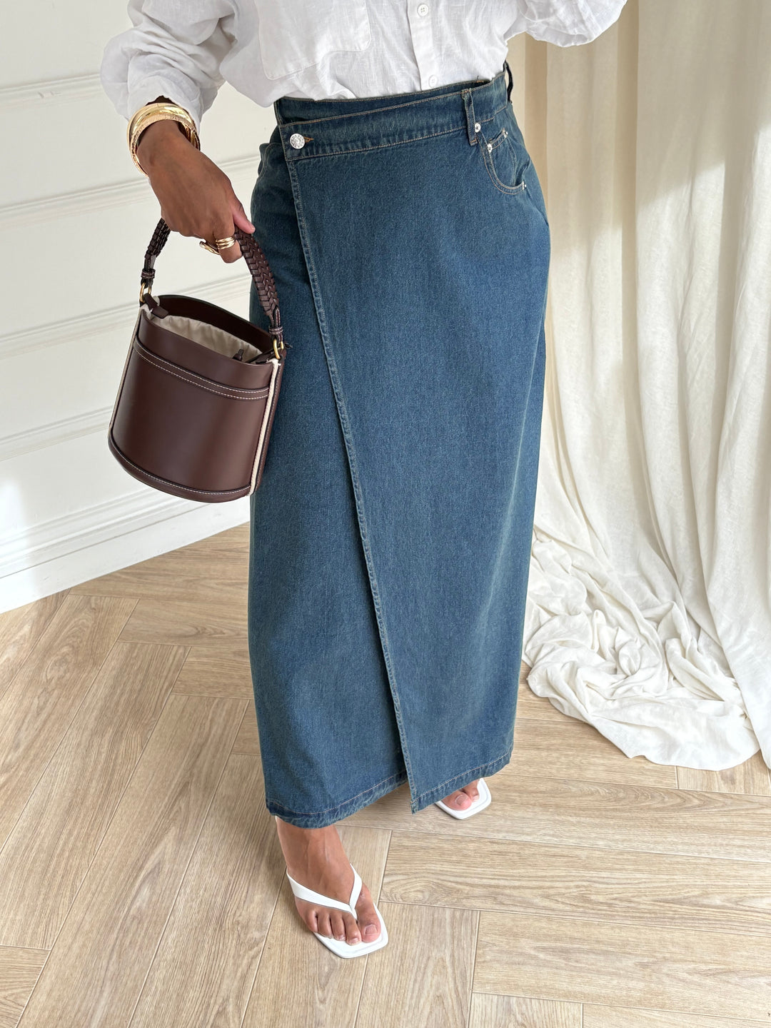JUPE DENIM CHIC BLEU JEAN Tall
