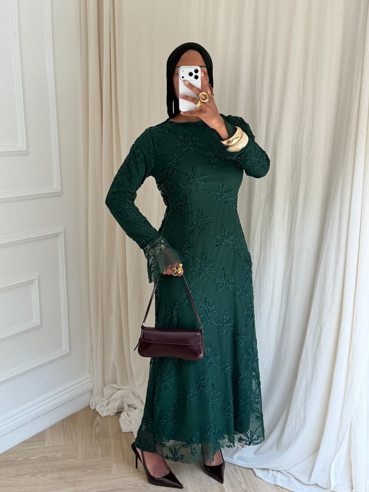 ROBE YARA VERT EMPIRE