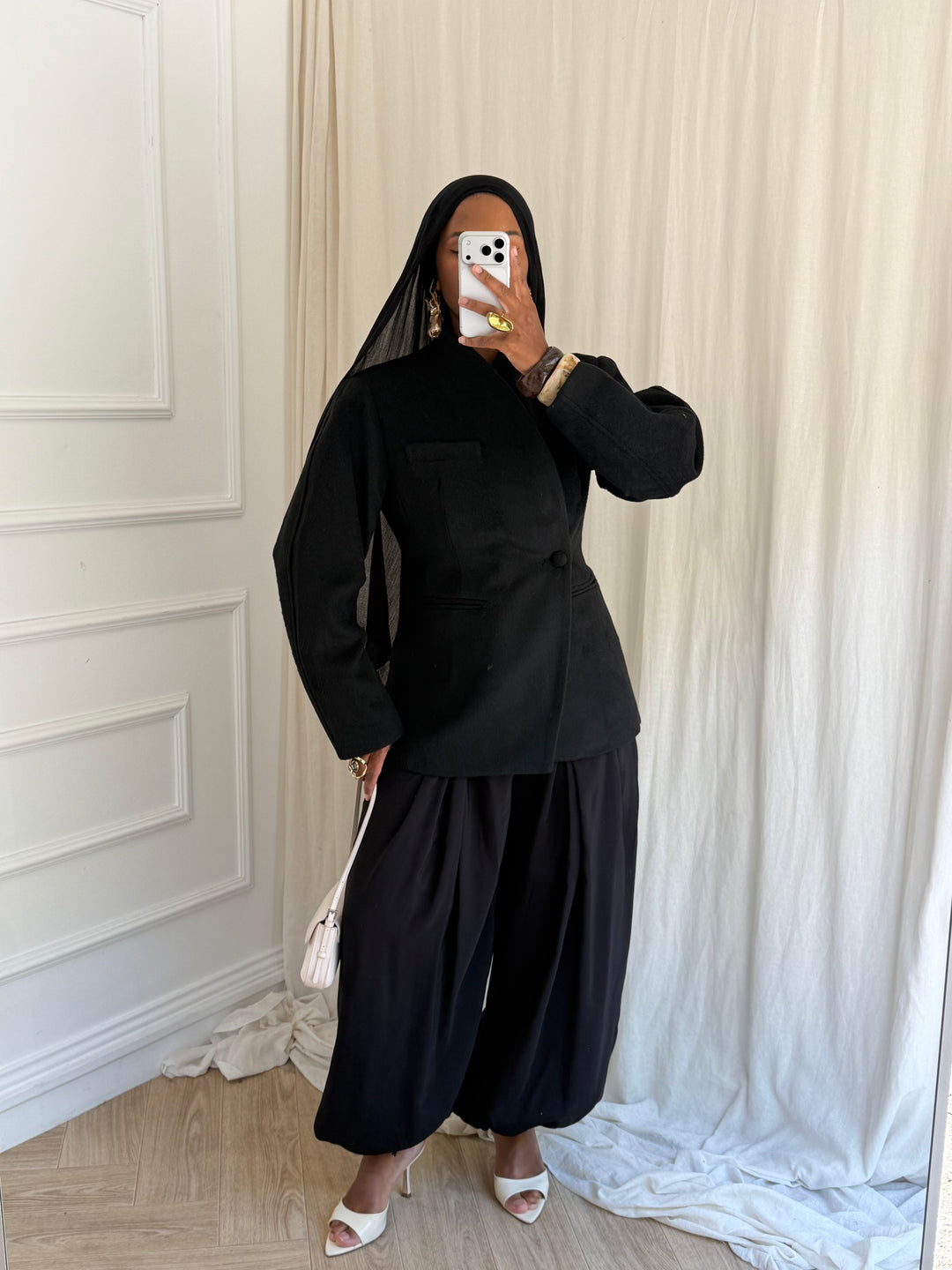 MANTEAU BLAZER PREMIUM LAINE