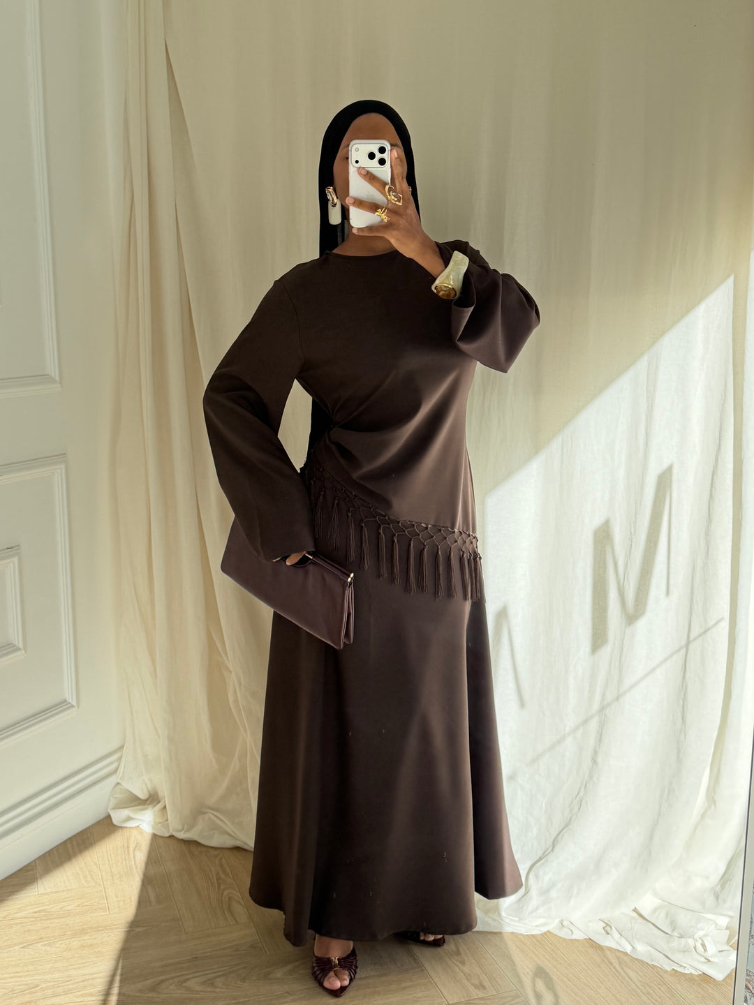 ROBE POCHOHONTAS MARRON