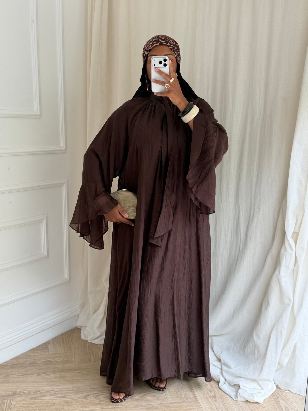 ROBE JANAH CHOCOLAT