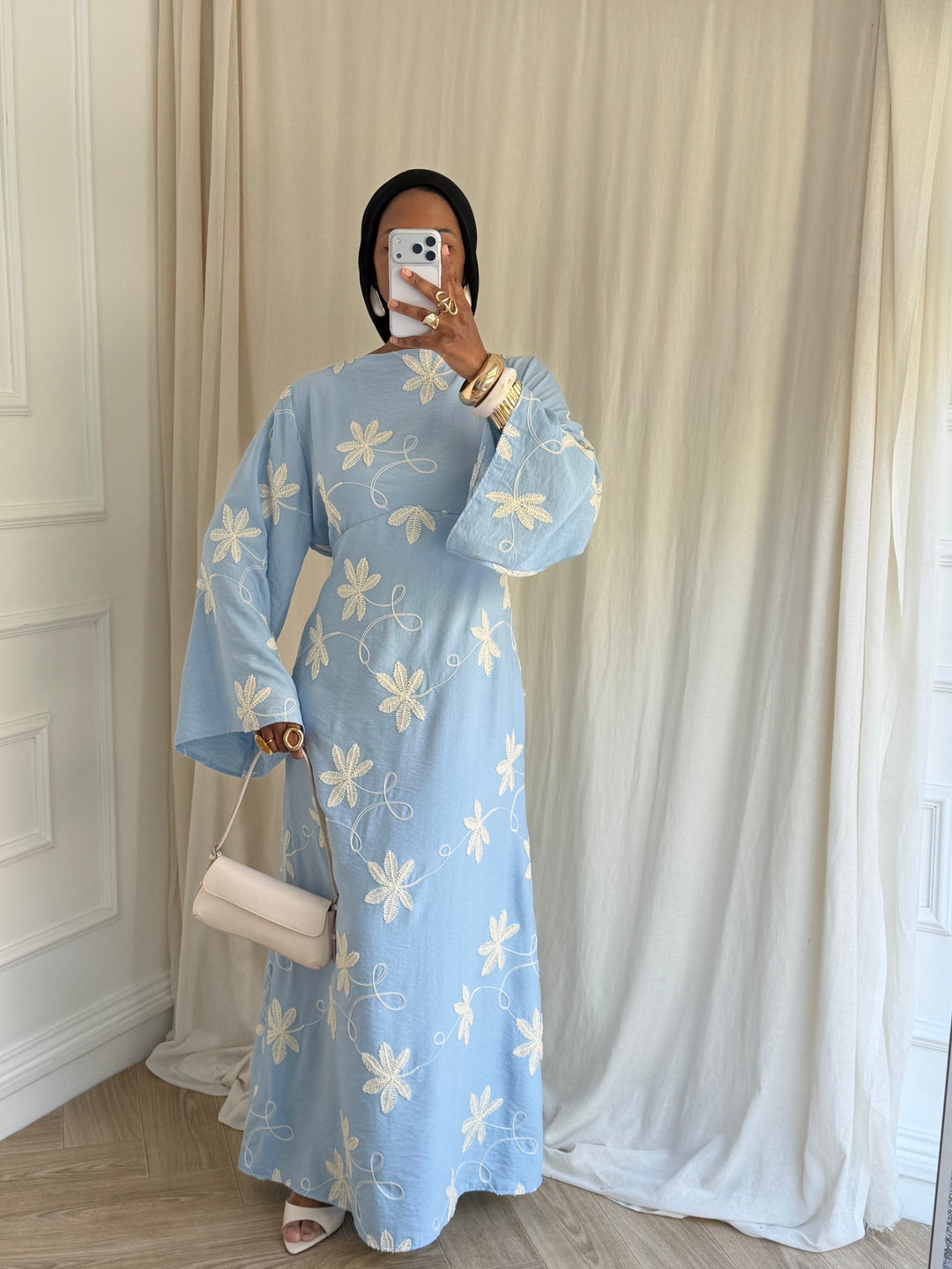 ROBE FLOWER AJUSTABLE A L&