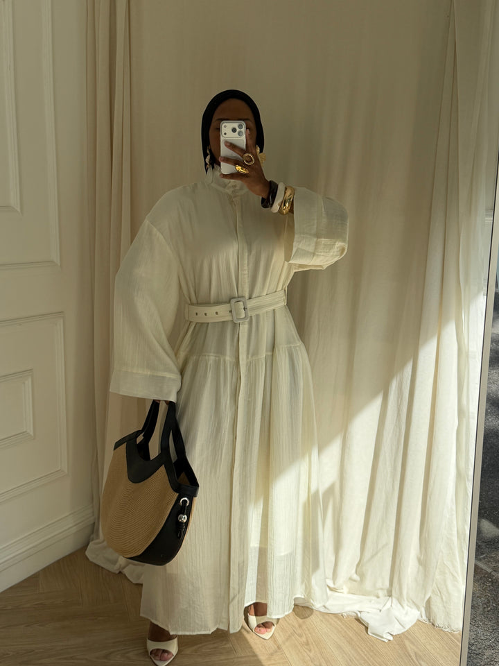 BOHEMIAN DRESS CRÈME