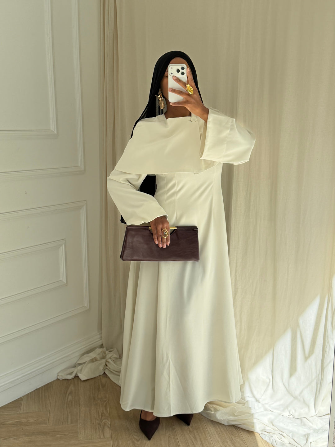 ROBE BUSHRA BLANCHE