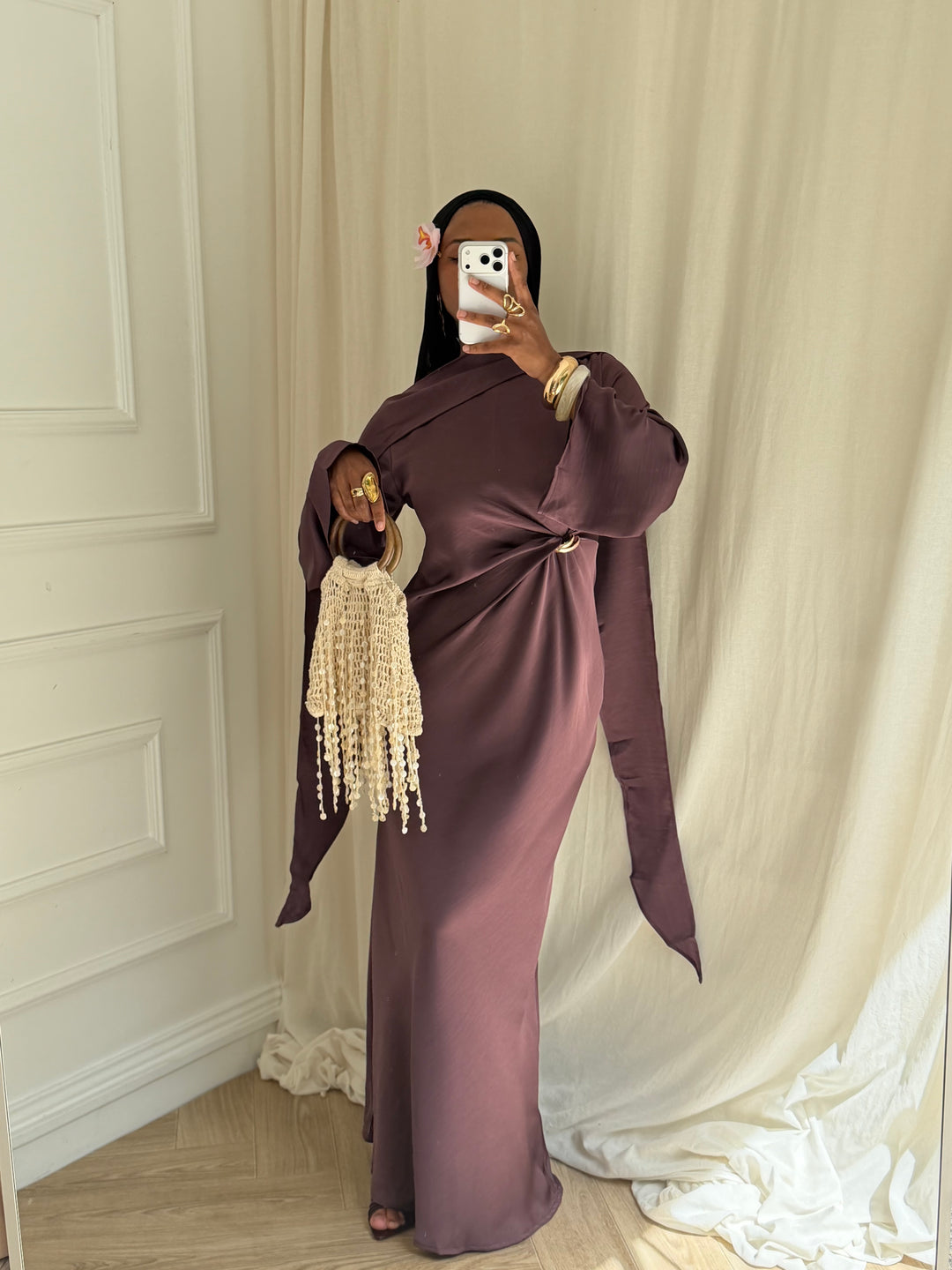 ROBE SOFIA PRUNE
