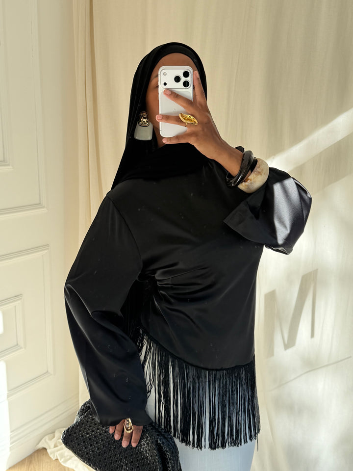 BLOUSE DOUSSAN NOIRE