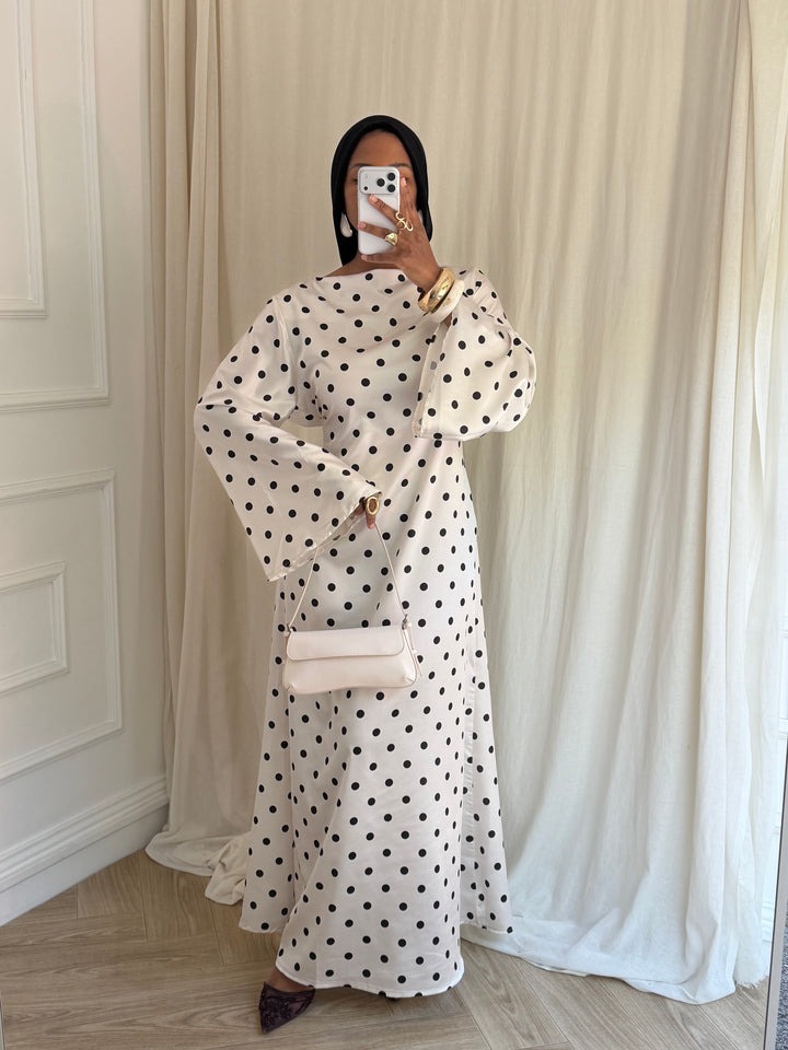 ROBE POIS BLANCHE