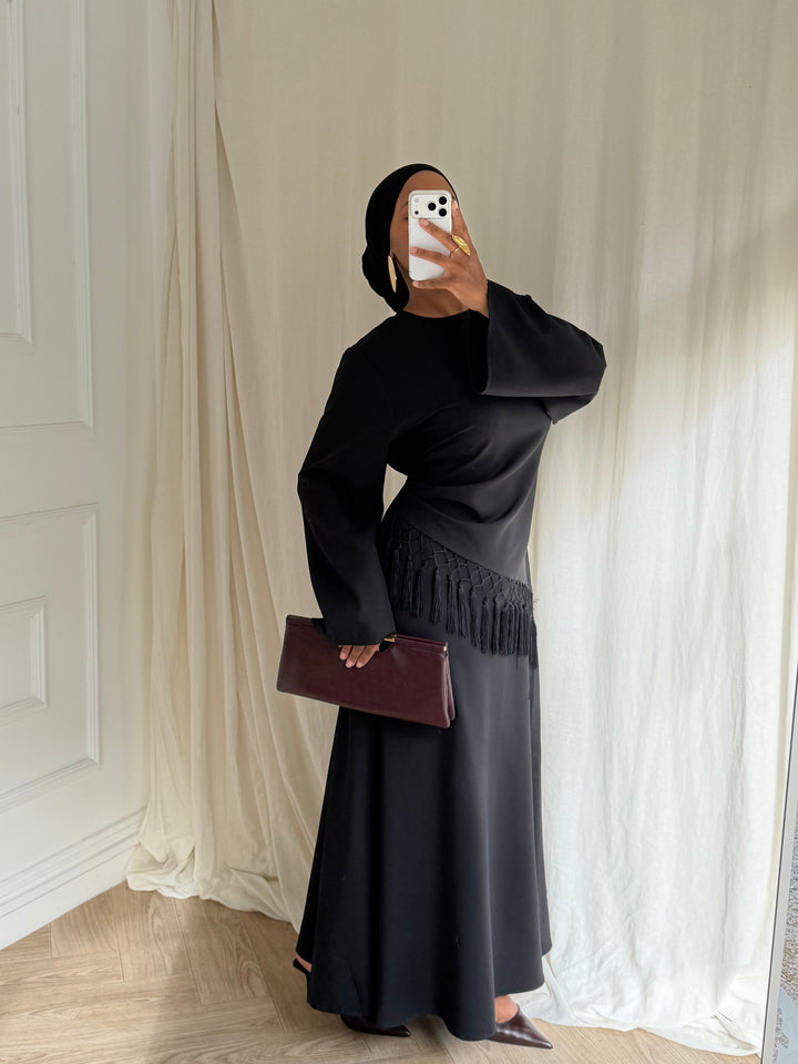 ROBE POCHOHONTAS NOIRE