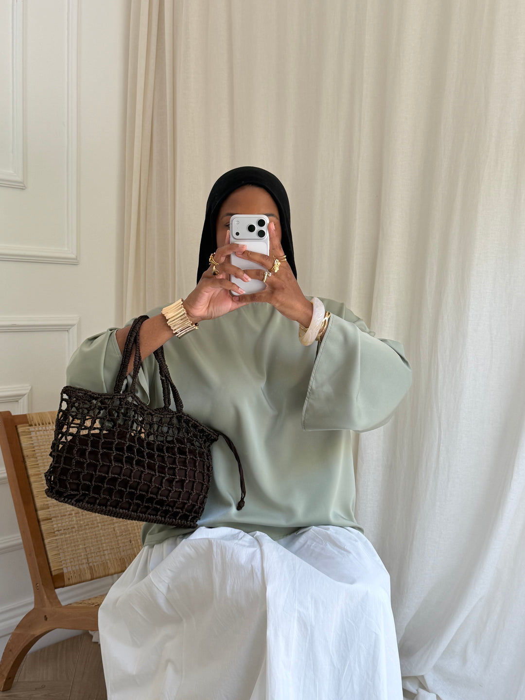 BLOUSE TAYLA VERT