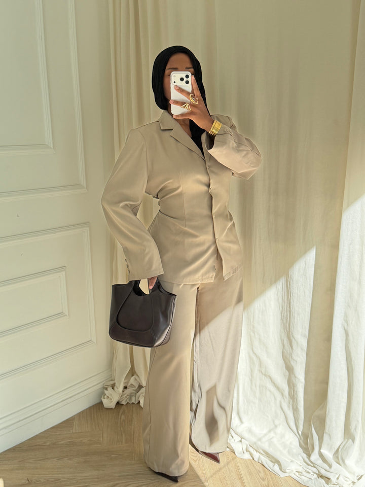 ENSEMBLE ALBA TAUPE