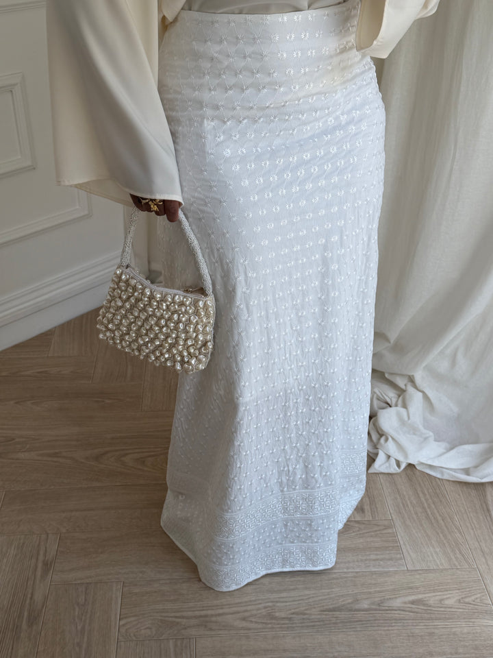 JUPE INDA BLANCHE