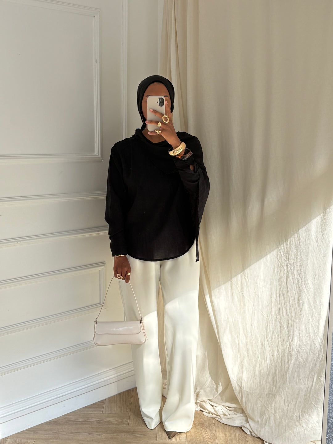 BLOUSE AURA NOIRE