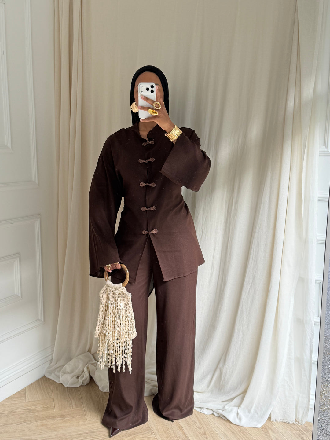 ENSEMBLE ORIGINE MARRON