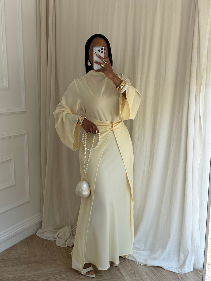 ROBE SHERA JAUNE