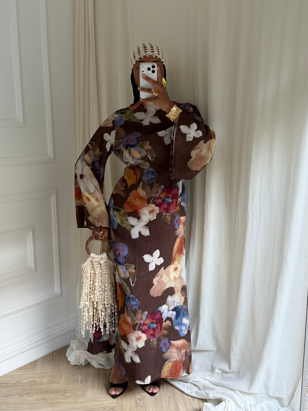 ROBE NEHIR MARRON