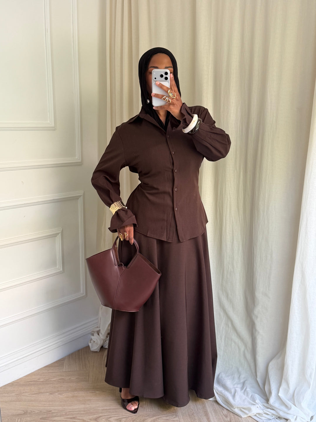 ENSEMBLE VELA MARRON