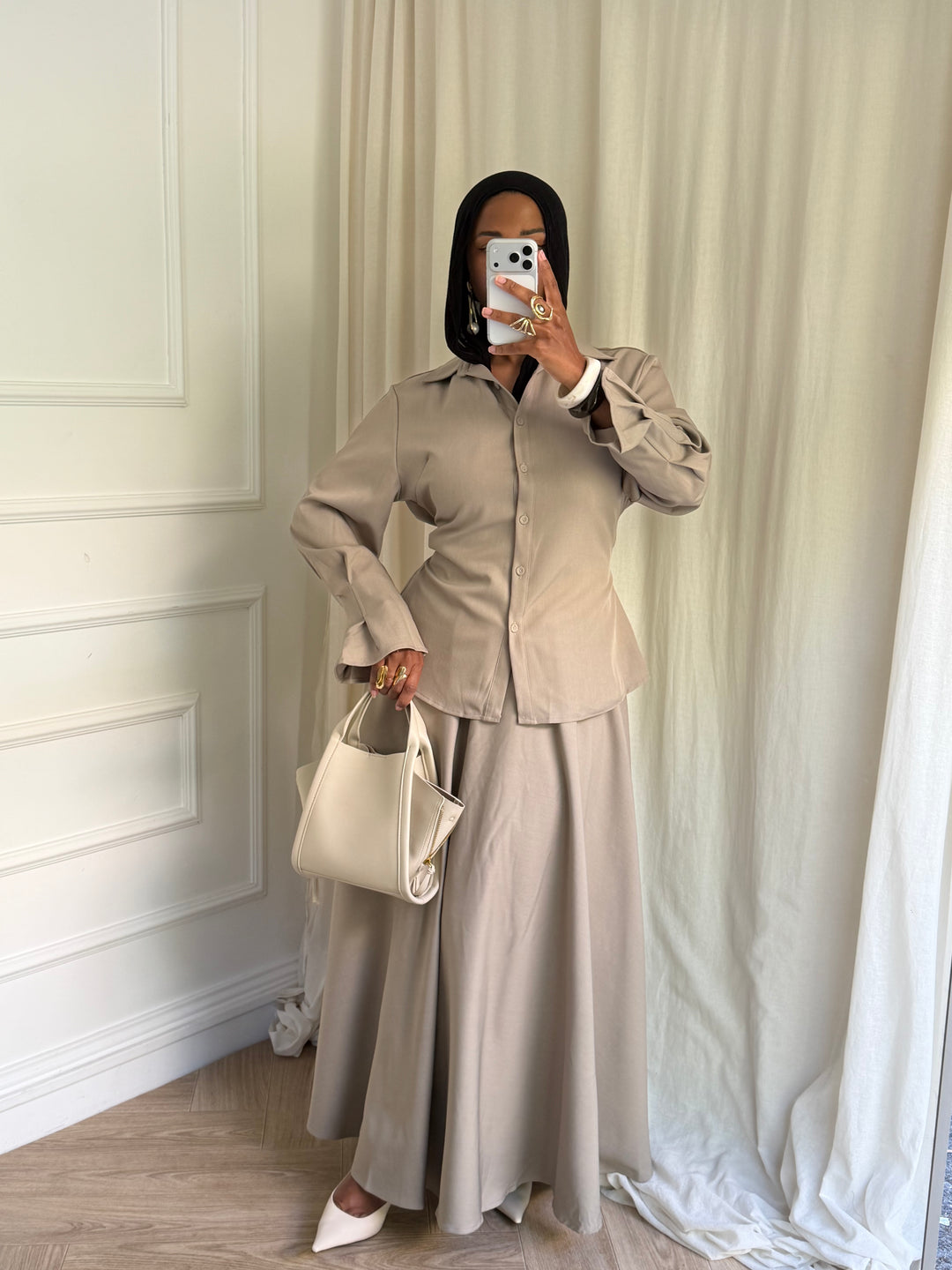 ENSEMBLE VELA TAUPE CLAIR