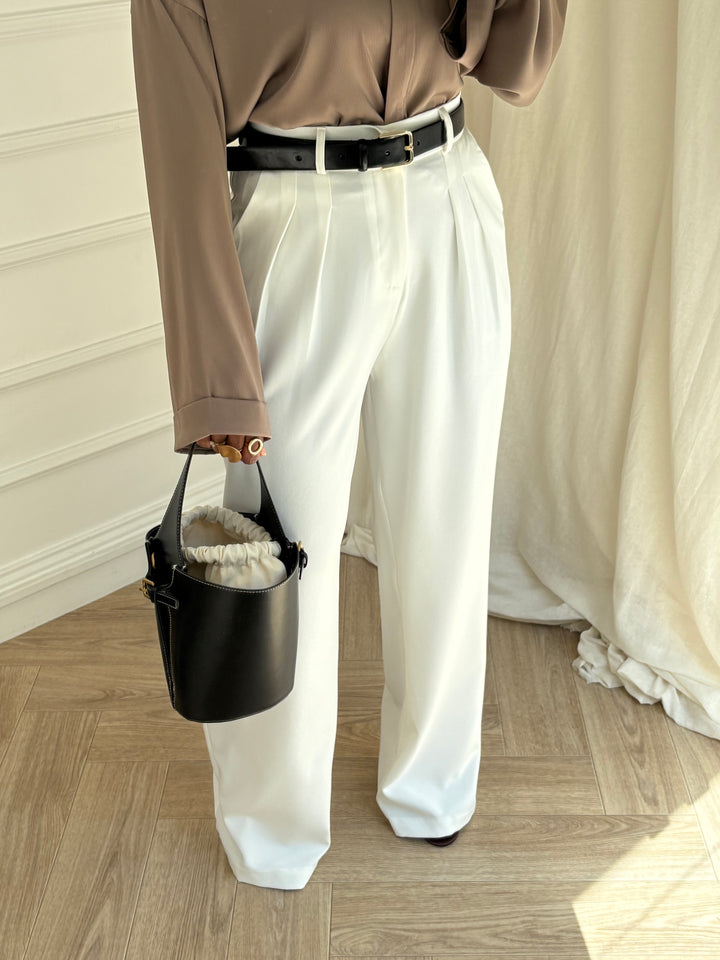 PANTALON PREMIUM TALL BLANC
