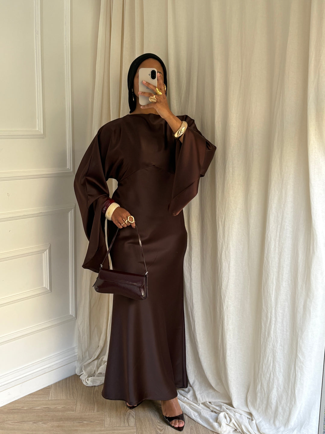 DRESS AYNA CHOCOLAT